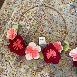 NWT Floral Wreath